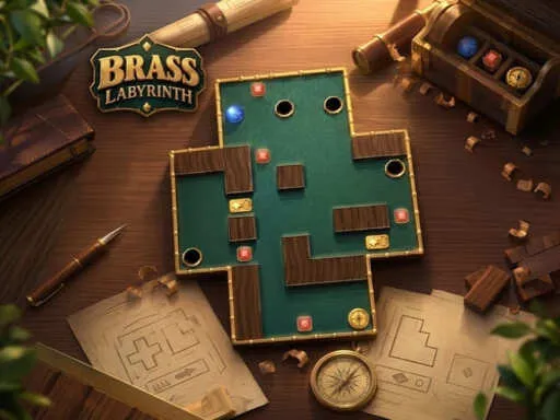 Brass Labyrinth Cover