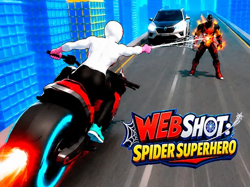 Web Shot: Spider Superhero Cover